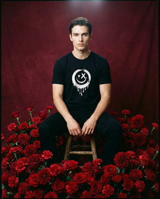 Smile again logo tee