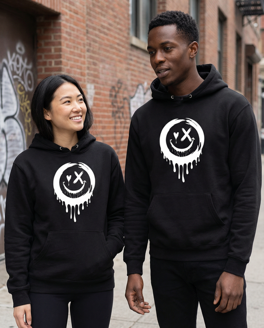Smile again logo hoodie